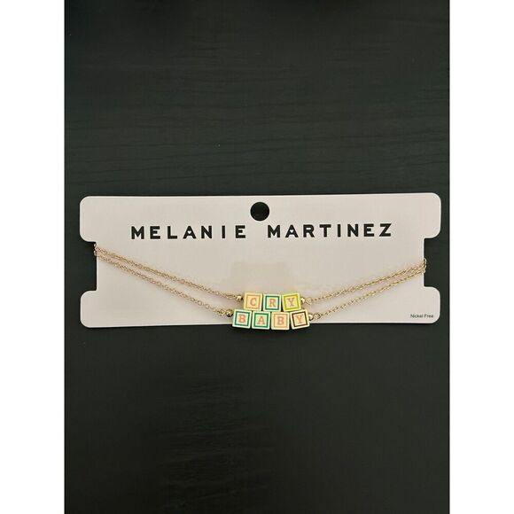 Melanie Martinez Cry Baby Blocks Necklace Set - Picture 1 of 3